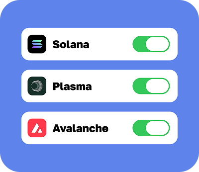 Solana + Plasma + Avalanche